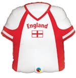 (image for) England Football Shirt Shape Balloons