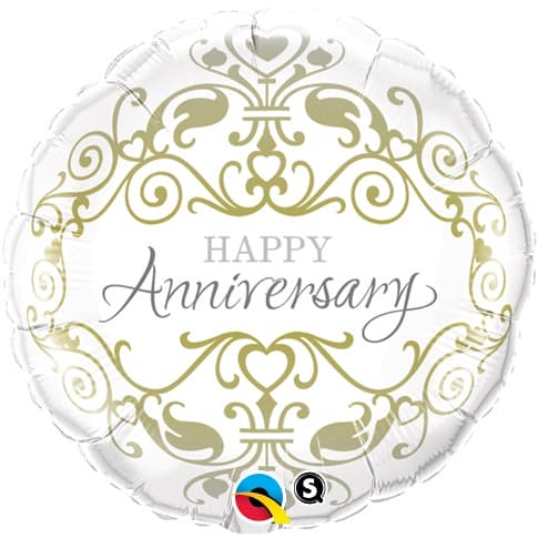(image for) 18" Anniversary Classic Foil Balloons