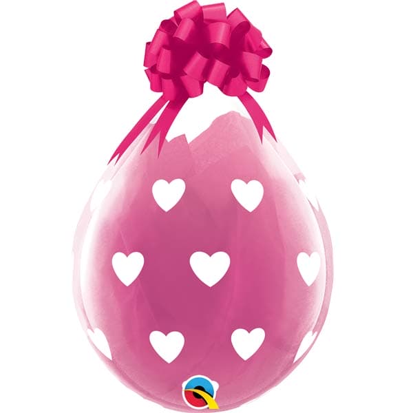(image for) 18" Big Hearts Stuffing Latex Balloons 25pk