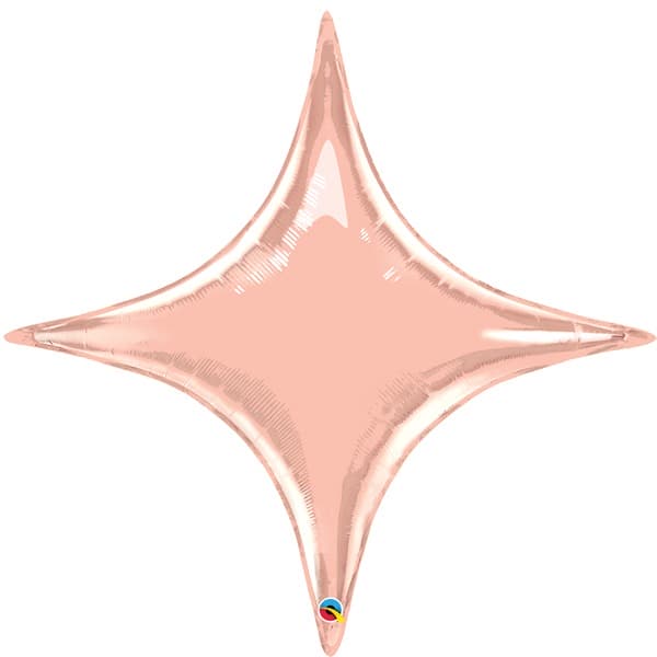 20" Rose Gold Starpoints Foil Balloons