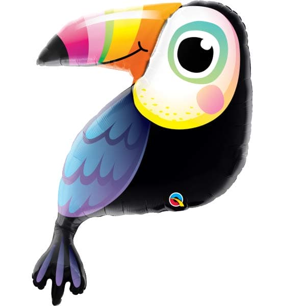 (image for) Colourful Toucan Shape Balloons