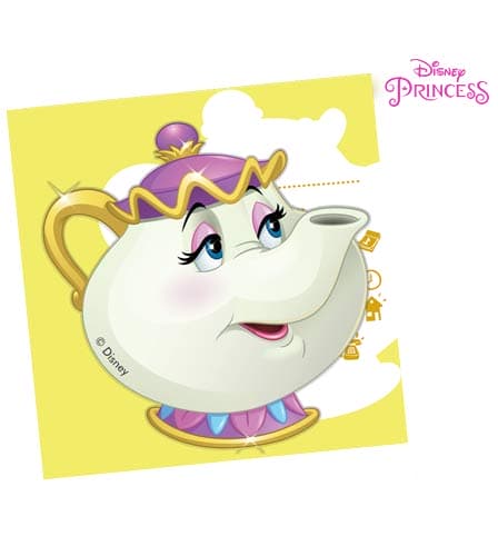 Beauty & The Beast Party Invitations 6pk