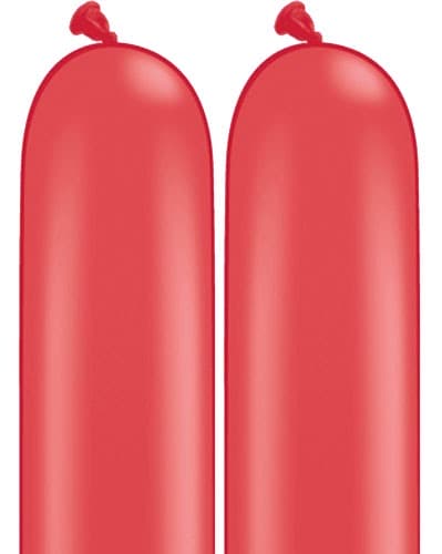 (image for) 350Q Red Modelling Balloons 100pk