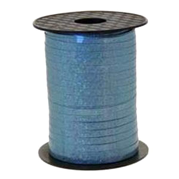(image for) Metallic Holographic Ice Blue Curling Ribbon 250m