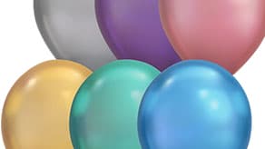 (image for) Chrome Colour Latex Balloons