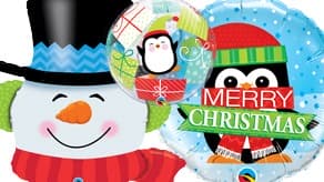 (image for) Christmas Foil & Bubble Balloons