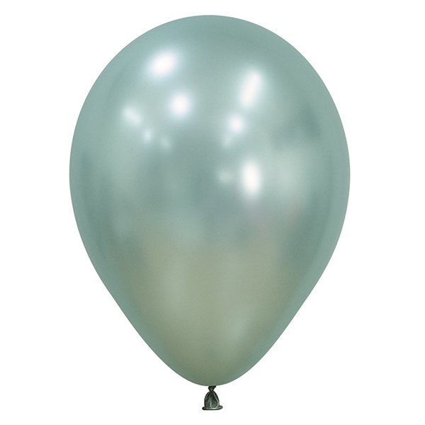 12" Silk Cool Mint Latex Balloons 50pk