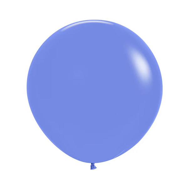 24" Fashion Periwinkle Blue Latex Balloons 3pk