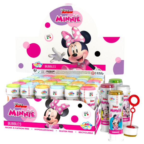 Minnie Mouse Bubble Tubes x36