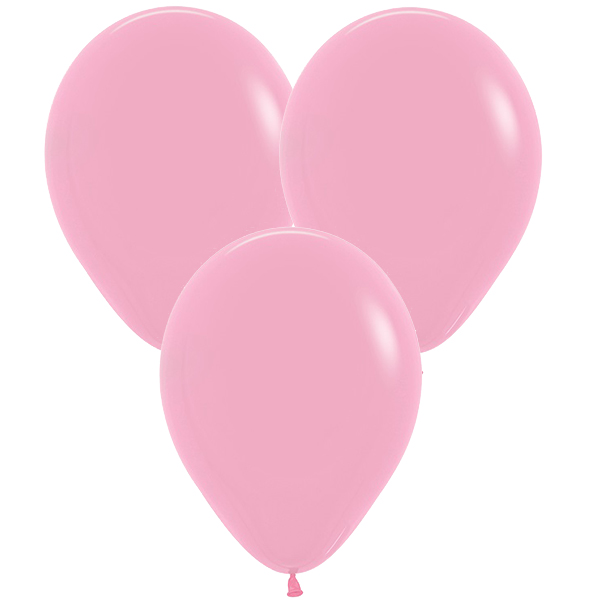 (image for) 5" Fashion Pink Latex Balloons 50pk