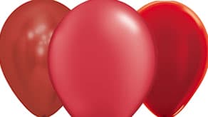 (image for) Red Solid Latex Balloons
