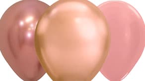 (image for) Rose Gold Solid Latex Balloons
