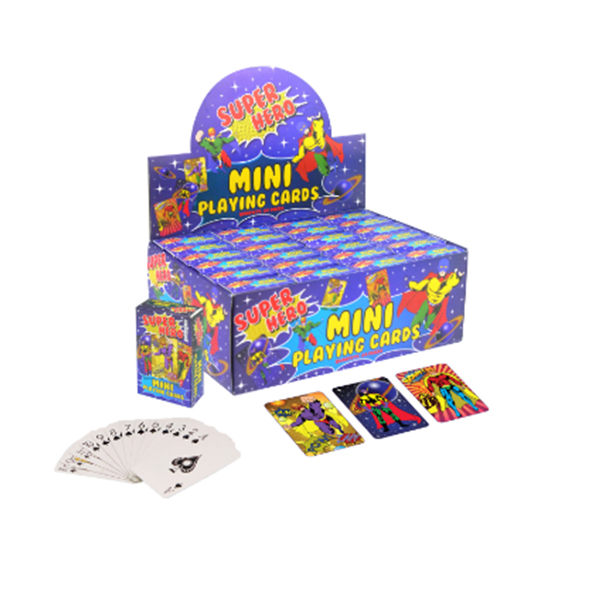 Super Hero Mini Playing Cards
