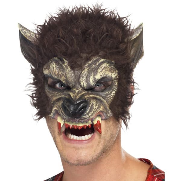 Werewolf Half Masks