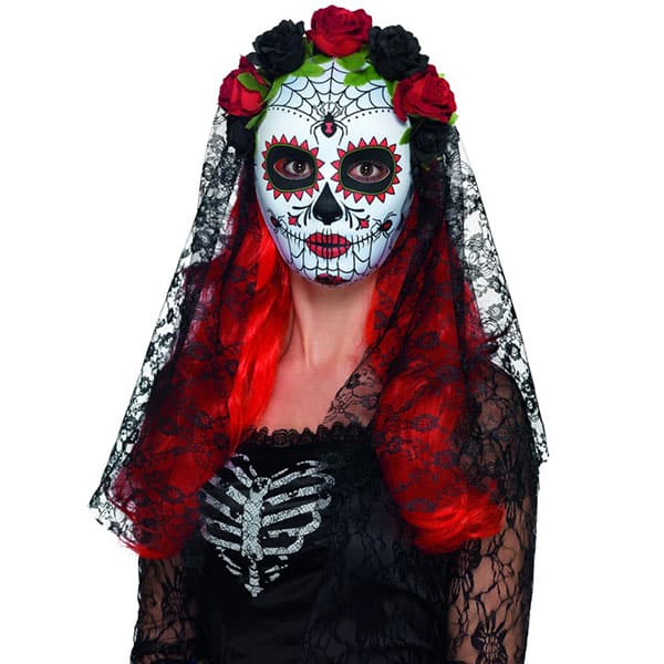Day Of The Dead Senorita Masks