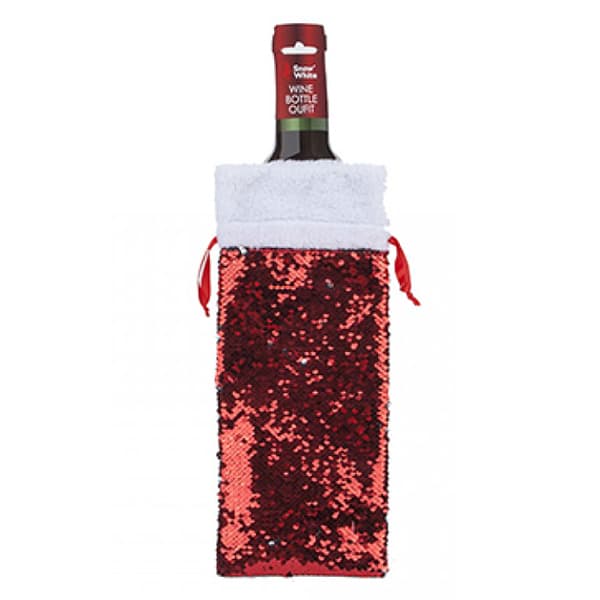 Luxury Sequined Bottle Bag