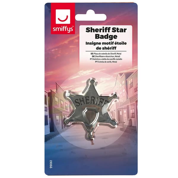 Sheriff Star Badge