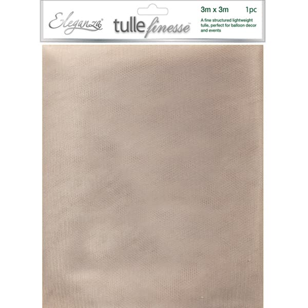 (image for) Silver Tulle Finesse 3m x 3m 1pc