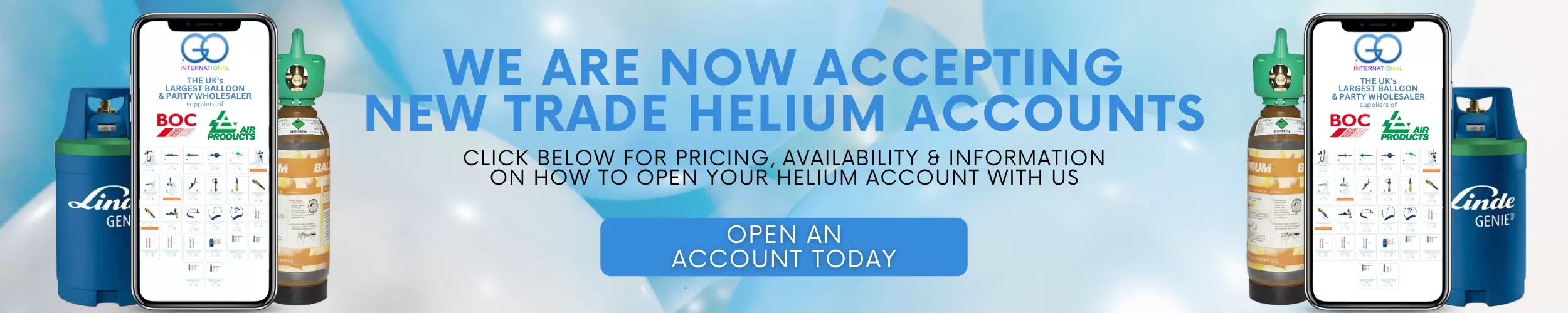 Trade helium account