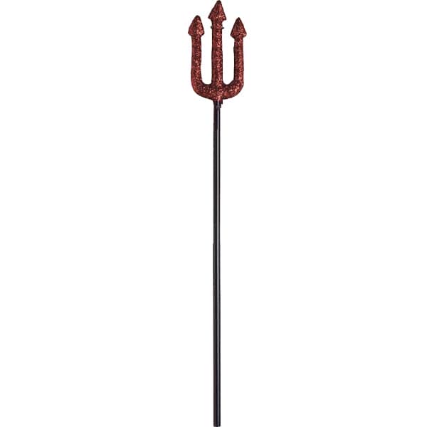 58cm Red Devil Glitter Trident