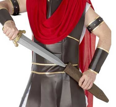 Gold And Silver Roman Sword