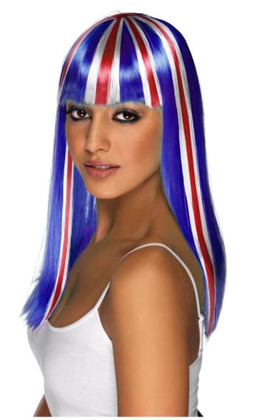 Union Jack Glamourama Wig