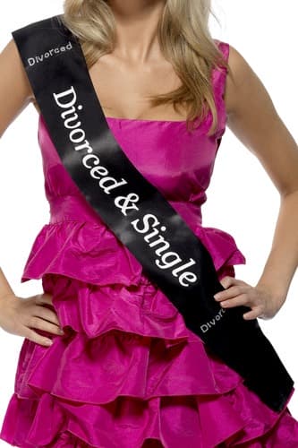 (image for) Divorced And Single Sash