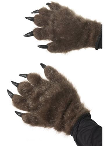 Brown Hairy Monster Hands