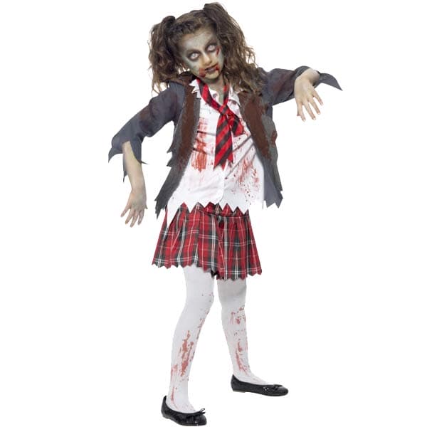 (image for) Zombie School Girl Halloween Costume