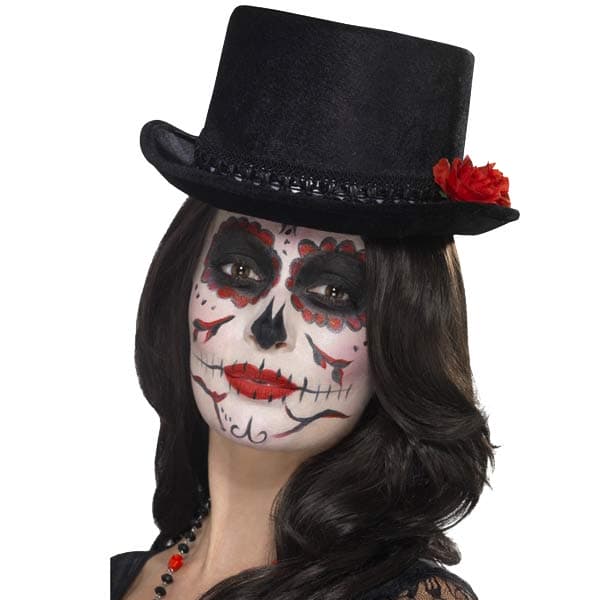 Day Of The Dead Top Hat