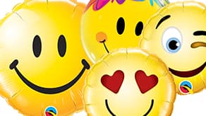 (image for) Face Themed Foil Balloons