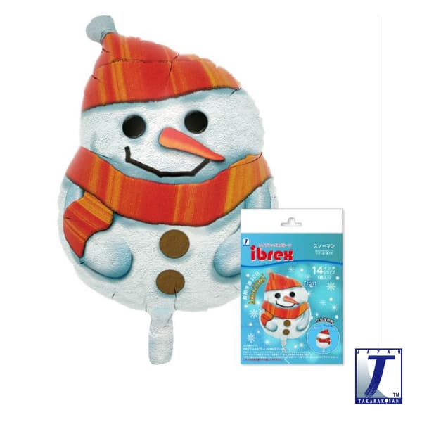 (image for) 14" Snowman Shape Foil Balloons
