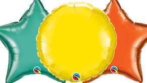 (image for) St Patrick's Day Plain Foil Balloons