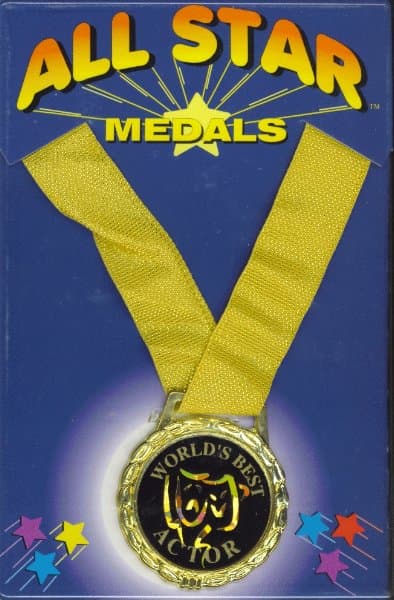 Worlds Best Actor Medal