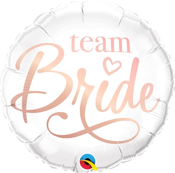 (image for) 18" Team Bride Foil Balloons
