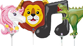 (image for) Themed Mini Foil Balloons