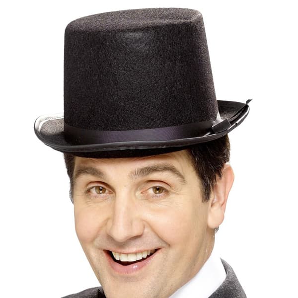 Black Topper Hat