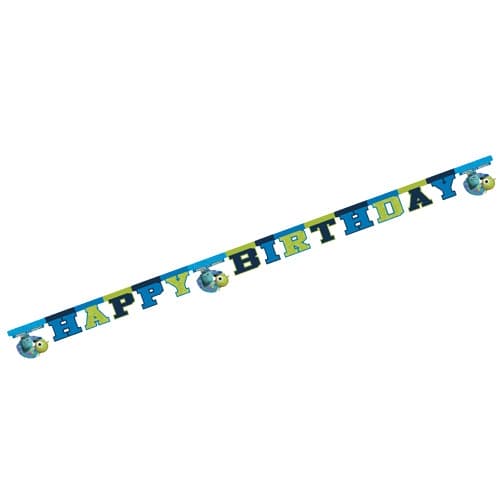 Monsters University Birthday Letter Banner