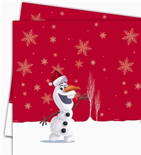 (image for) Olaf Christmas Plastic Tablecover x1