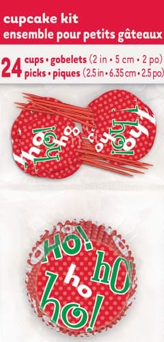 Ho Ho Ho Cupcake Kit