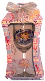 (image for) Mother Of The Bride Wine Glass