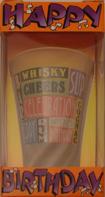 Happy Birthday Shot Glass