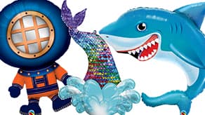 (image for) Sea Life Supershape Balloons