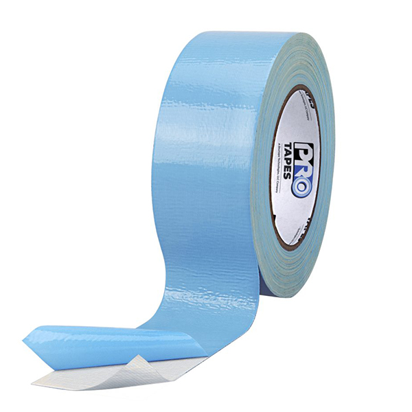 (image for) 2" Blue Pro Double Coated Cloth Tape 25yds