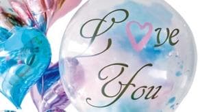 (image for) Valentines Aqua Balloons, Lights & Accessories
