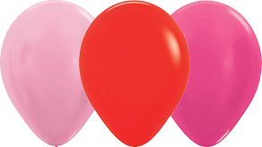 (image for) Sempertex Valentines Plain Latex Balloons