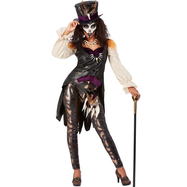 (image for) Womens Deluxe Voodoo Witch Doctor Costume