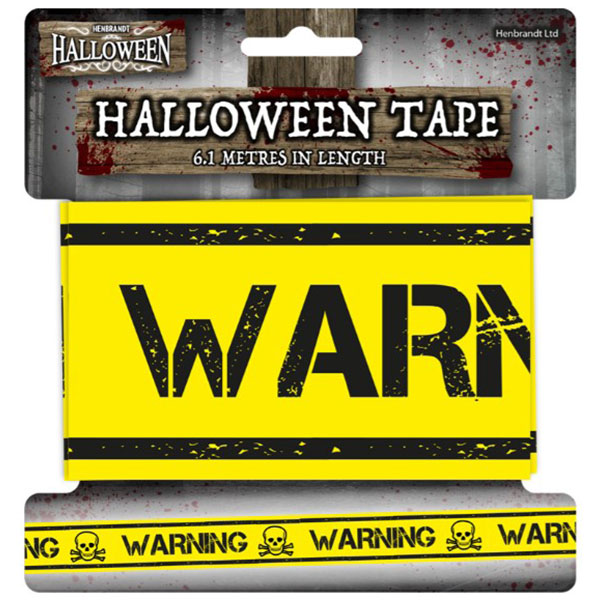 Warning Halloween Warning Tape