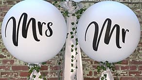 (image for) Wedding Foil & Latex Balloons