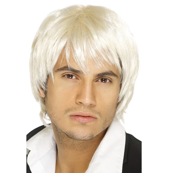 Blonde Boy Band Wigs